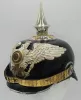 Prussian Silver Garde Infantry Reserve Officer Pickelhaube Visuel 9
